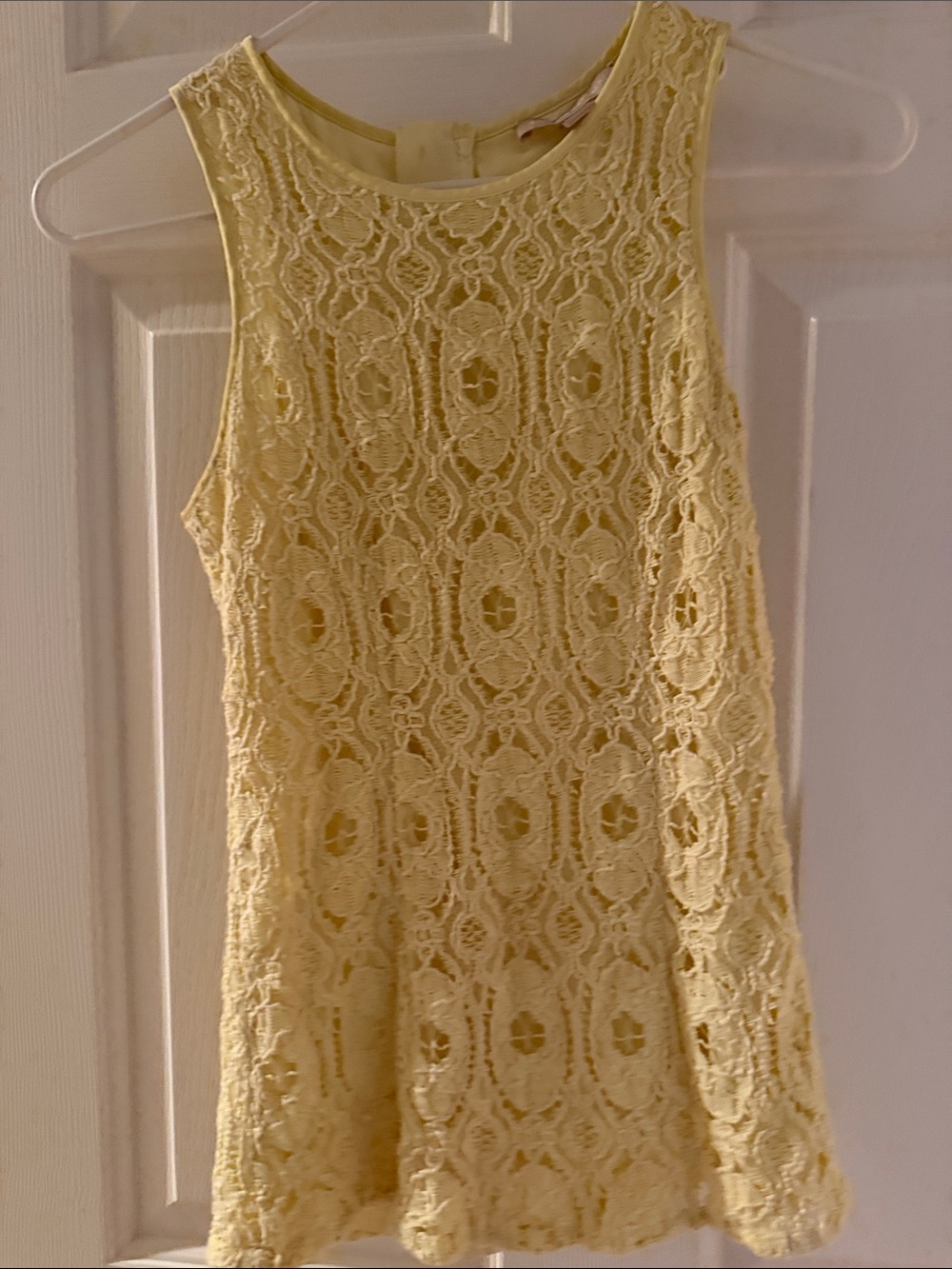 Banana Republic  Yellow Lace top